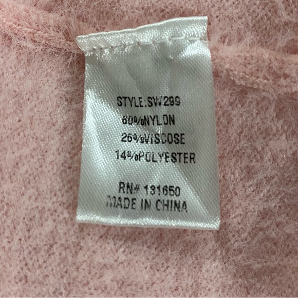 Pink Duster Cardigan long sleeves Medium - Picture 4 of 4